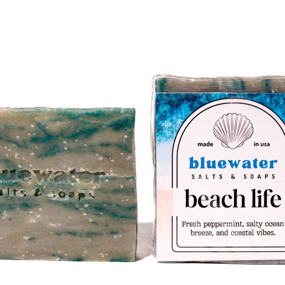 BEACH LIFE - Bluewater Body Wash Natural Soap (1 Body Bar)